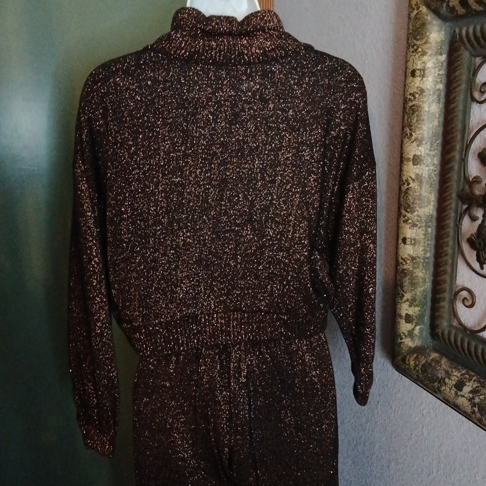 Vintage Christian Dior Dress Up to Loungewear Knit Pantsuit Sz XS/S - Picture 7 of 13